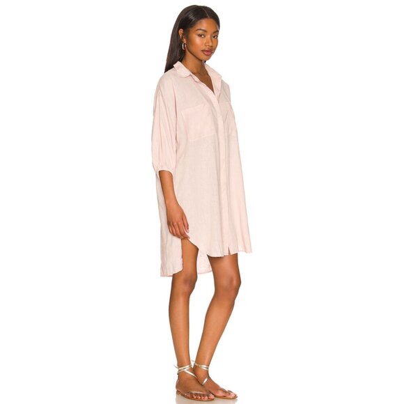 Young Fabulous & Broke Sand Dollar Shirt Dress - Picture 3 of 9